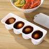 4 Grids Boiled Egg Making Box Sealed Braised Egg Box Creative Pickling Egg Box  Halogen Eggs