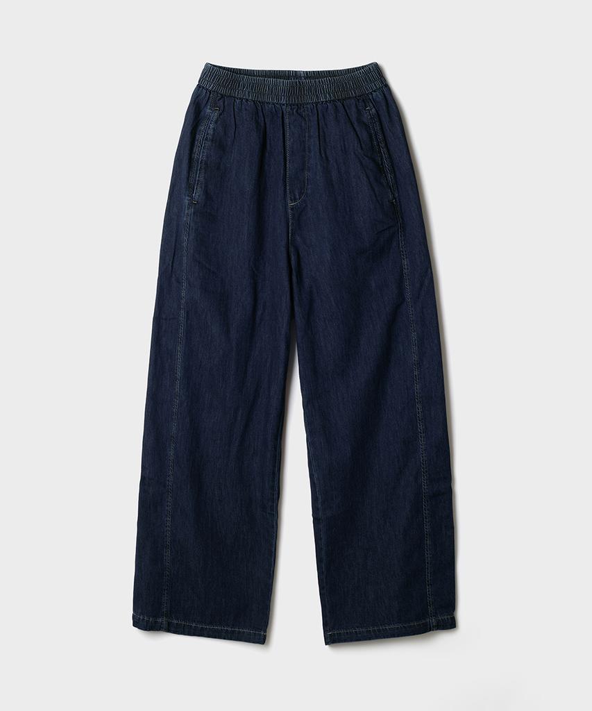 Seupao Women'S Wide Elastic Waist Pants (Denim)_Sptjg24G55