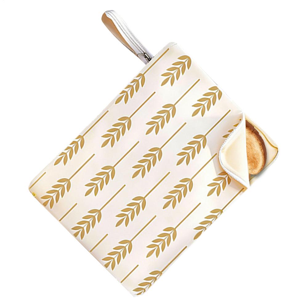 

Beeswax Bread Bag Reusable Wide Opening Portable Kitchen Beeswax Bread Keeper Storage Bags For Indoor Outdoor Home Bakery Picnic