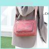 Oxford Fabric Small Crossbody Bag For Casual Travel With Zipper Pockets