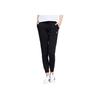 adidas Originals Solid Color Mid Waist Cuffed Comfortable Casual Pants Women Bottoms Black DU9607