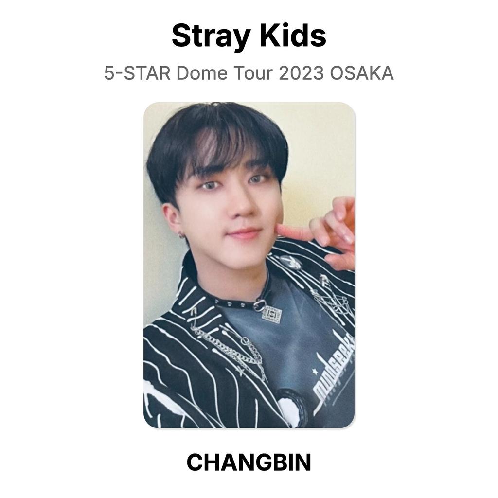 Stray Kids 5-STAR Dome Tour 2023 OSAKA Official Photocard