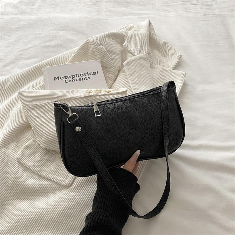 Women Fashion Casual Small Crossbody Bag Versatile Single Shoulder Underarm Square Bag
