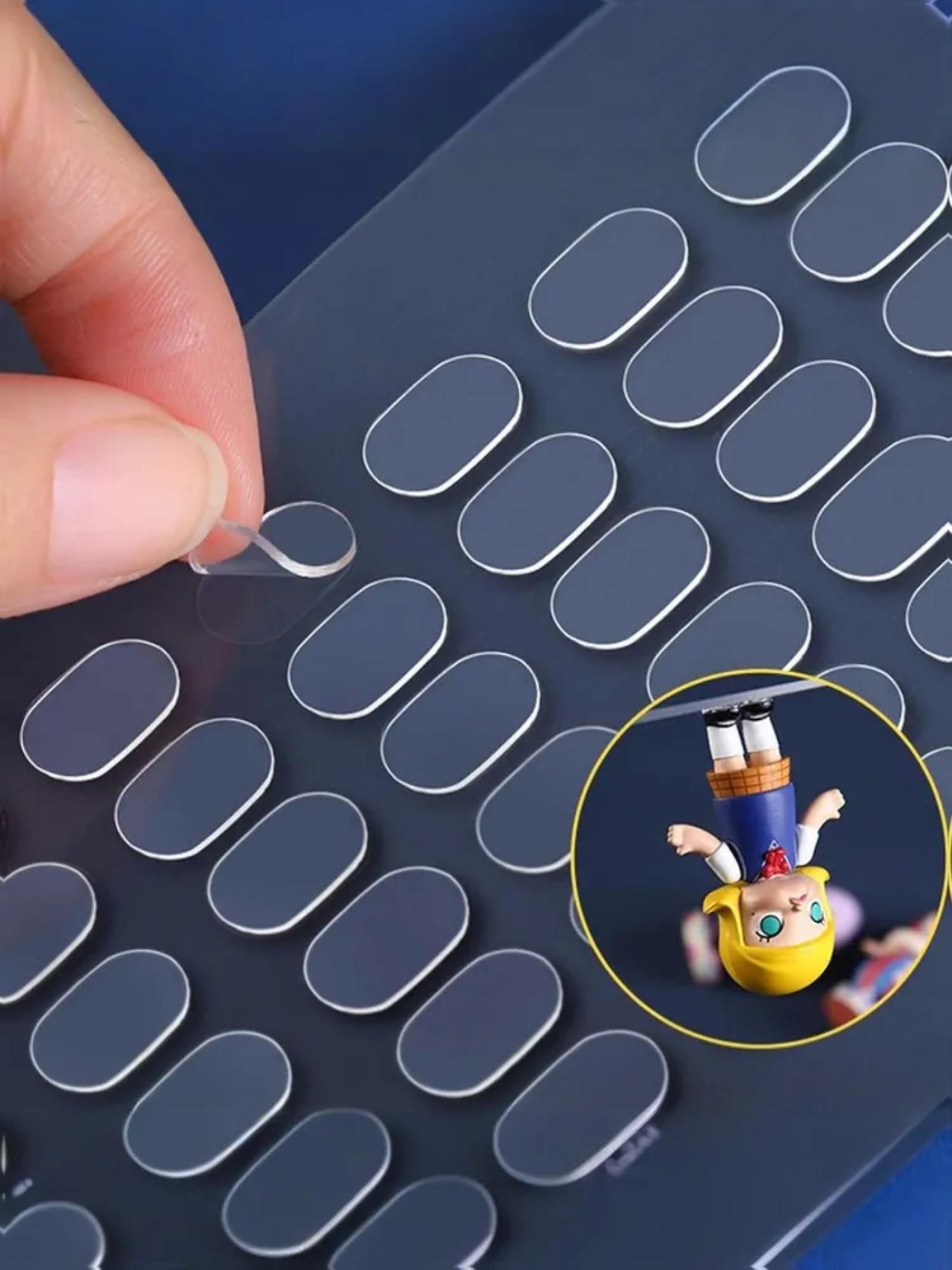 Прозрачная акриловая клейкая наклейка без остатка One Size