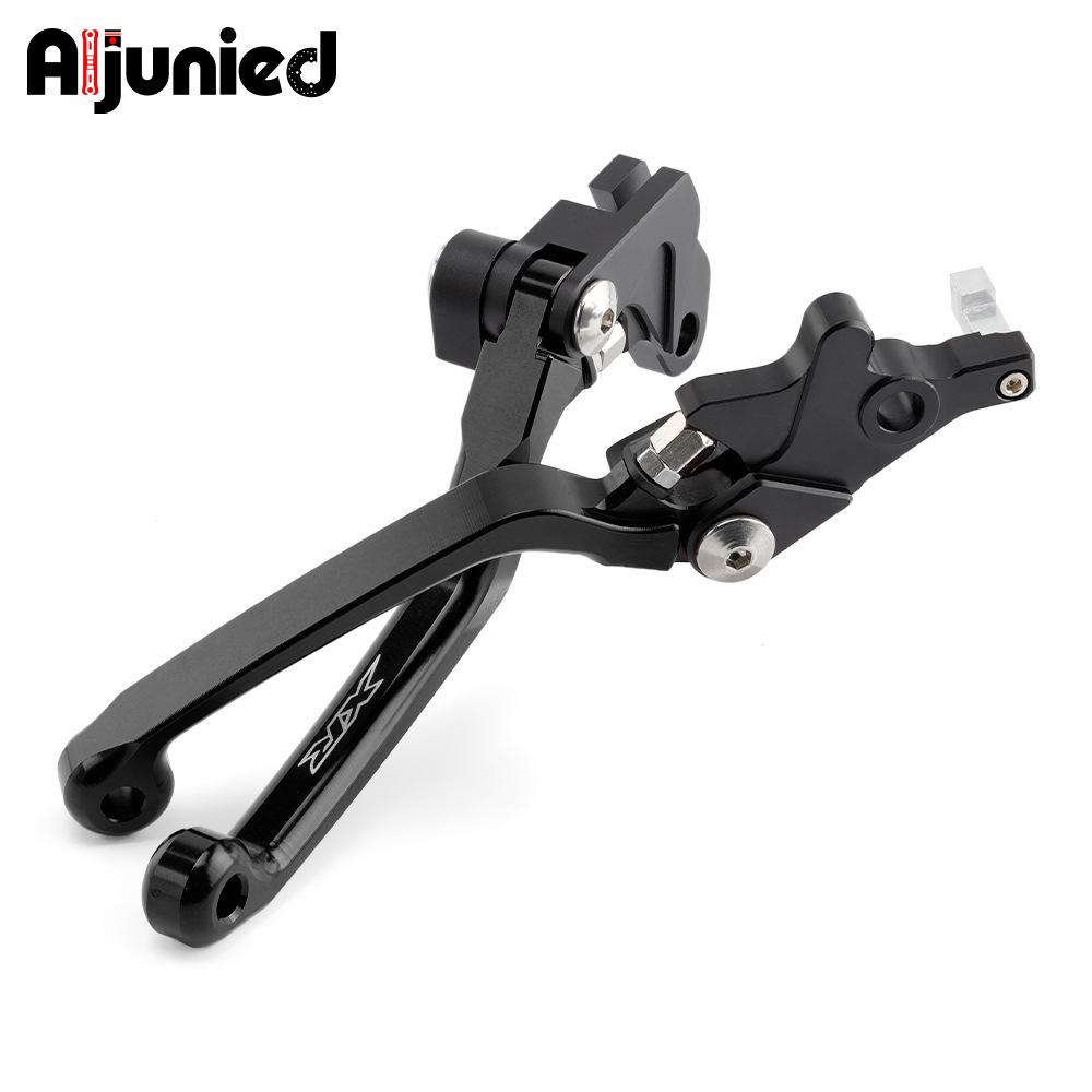 

Honda XR650L/XR150L Rally Short Brake & Clutch Levers Bent Horn Version