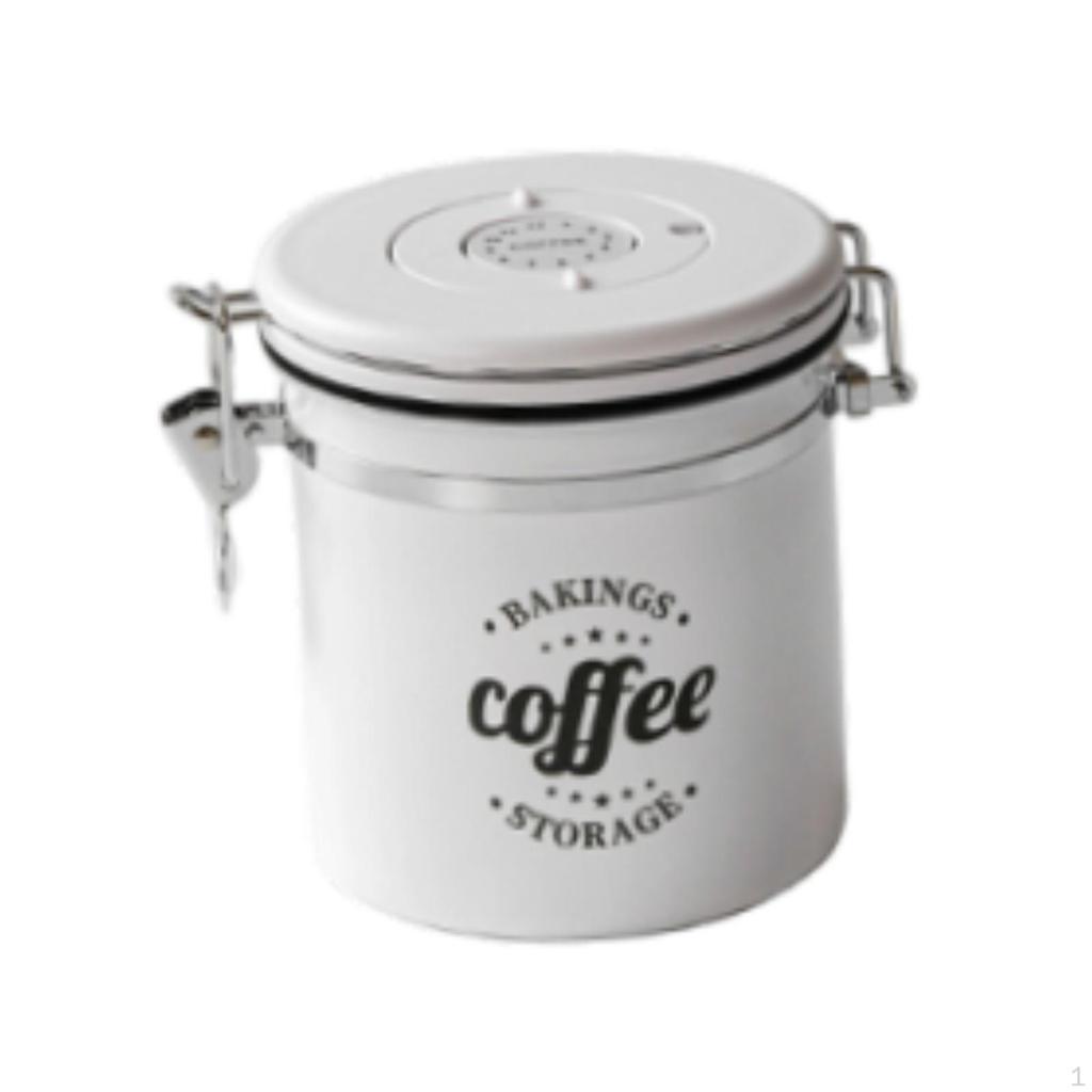 Coffee Beans Airtight Container Coffe Rage Jar Easy To Use Organizer Multifunctional
