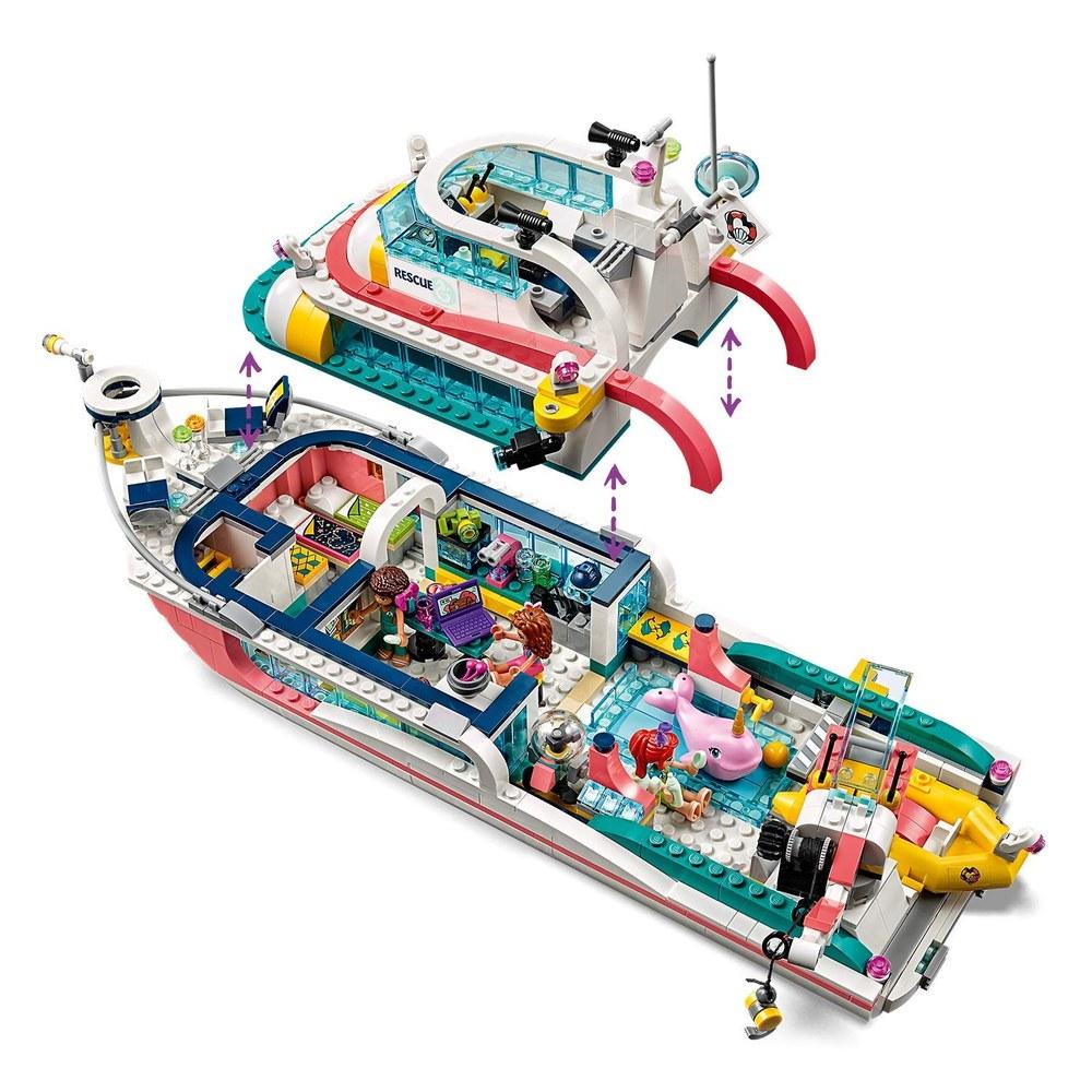 LEGO Friends Ocean Animal Rescue Cruiser 41381 Building Toy for Girls