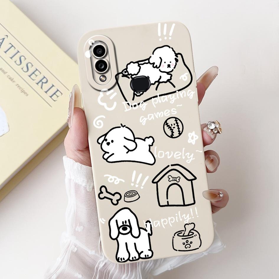 For Samsung Galaxy A10s Case SM-A107F Cover Creative Panda Cartoon Soft Silicone Phone Cases on Samsung A10 SM-A105F M01s Bumper
