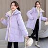 Winter New Style Hooded Versatile Cotton Coat Loose Cotton Coat Modern Style Mid-length Warm Cotton Jacket Women's Coat