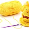 Yarn Needles with Storage Tube, Big Eye Knitting Needles, Random Color Curved Aluminum Sweater Needle-wool Thread Threading Machine Sweater Stitching