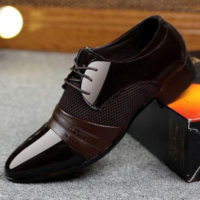 Herren Schnürschuhe mit spitzer Zehenpartie - Herbst 2023 Koreanischer Stil