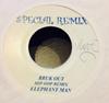 7inch Record ELEPHANT MAN  Bruk Out NONE Special Remix 2001 Jamaica Reggae Ska  Dub Used