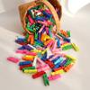 50pcs Colorful Wooden Clip Durable Clothes Clips Stationery Clothes Pegs Pins  Christmas