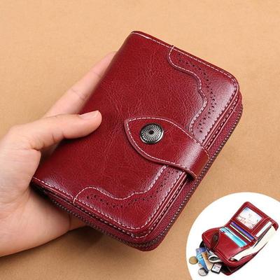 Women's Wallet Pu Leather Small Ldies Purses Short Coin Purse For Girls Female Small Portomonee Lady Perse  Card Holder
