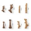 Pine Wood Deer Antlers Dog Chew Toys for Aggressive Chewers Dog Chewing Stick Indestructible Tough Durable Pet Dog Toys Gift