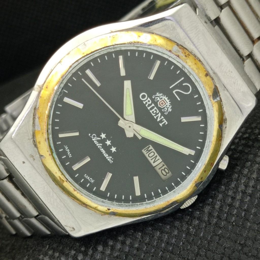 

Б/У ORIENT AUTOMATIC 46941 ЯПОНИЯ МУЖСКИЕ ЧАСЫ a311524-1 Sku593b-a311524