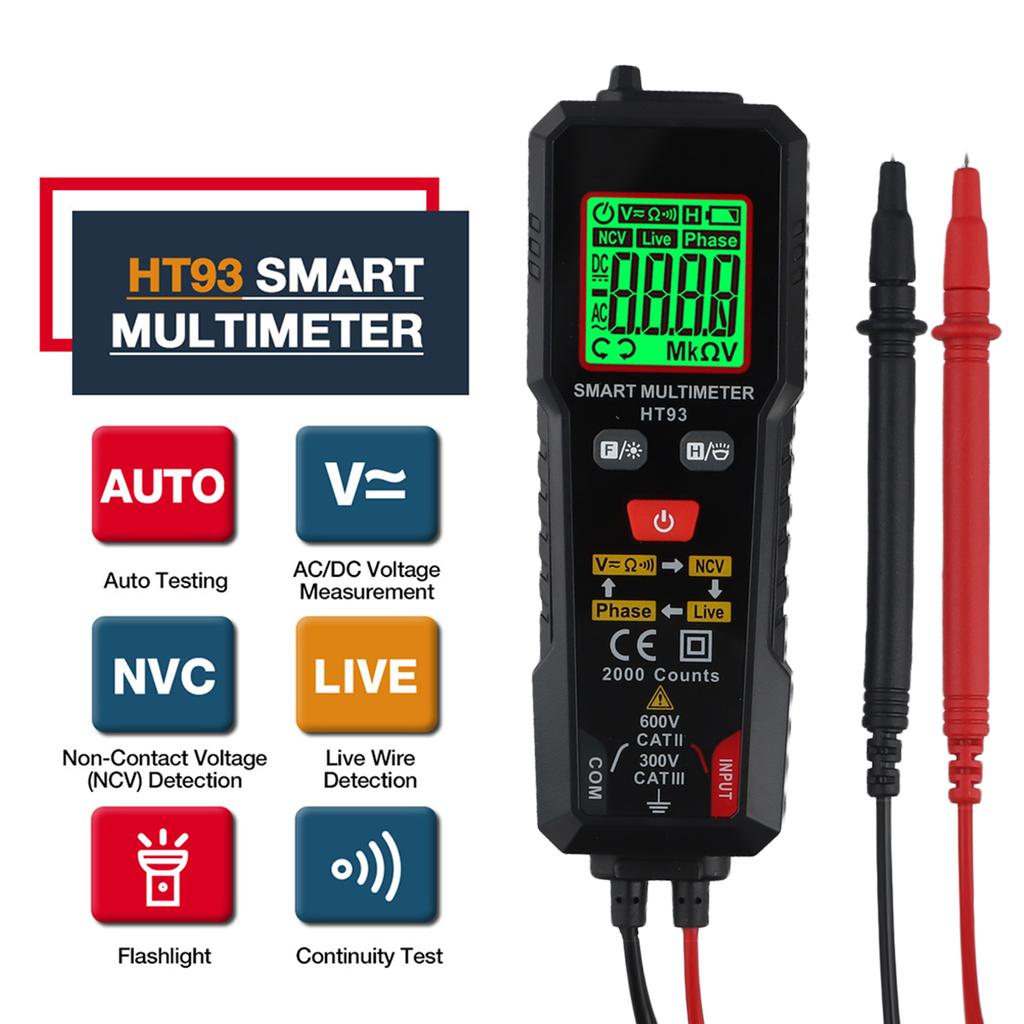 Phase Test Digital Multimeter NCV Detection Multimeter Smart Multimeter