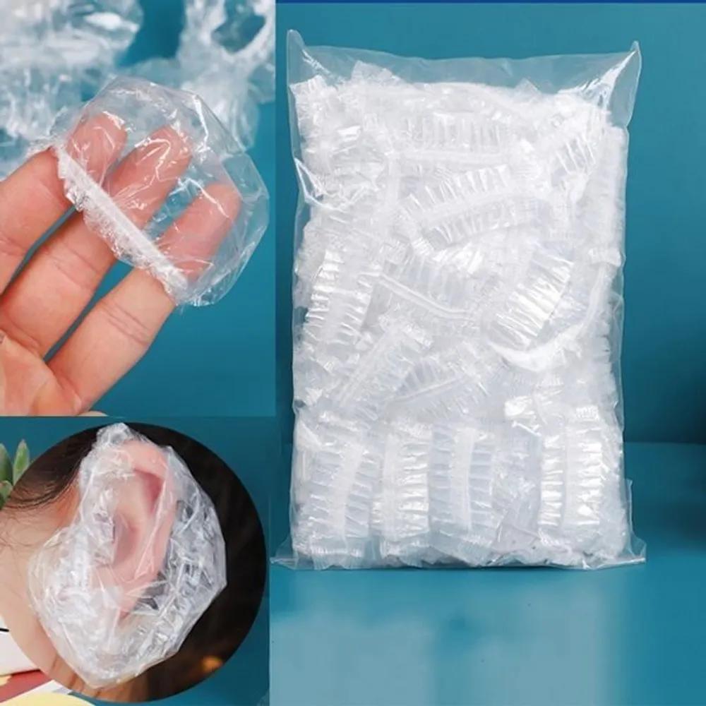 Bleached vinyl earmuffs, waterproof ear bandages, dyed ear protectors