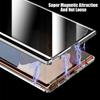 Anti Peeping Magnetic Case for SamsungS26 S25 S24 S23 Ultra Note 20 S20 FE Note 10 Plus Note 9 Double Sided Tempered Glass Cover