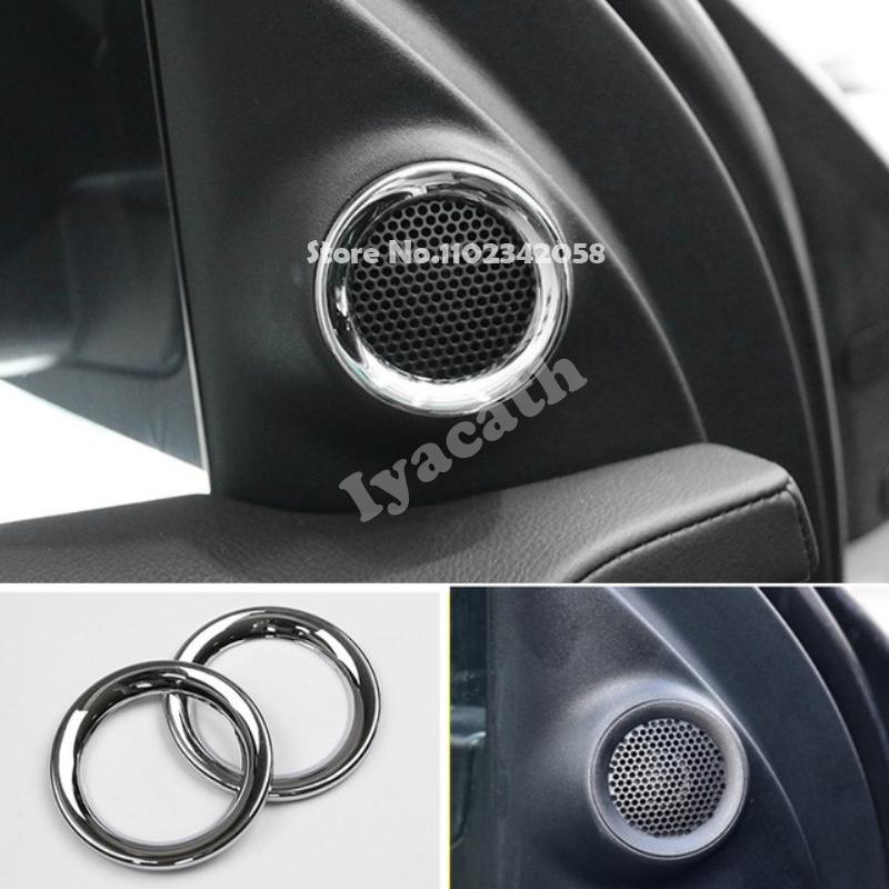 For Jeep Grand Cherokee WK2 2014- ABS Chrome Steering Wheel Door Bowl Window Lift Button Gear Box AC Vent Seat Back Cover