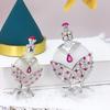 12/30ml Glass Perfume Bottles Glass Diamond Essential Oil Containers Empty Refillable Portable Travel Bottles for Perfume 4