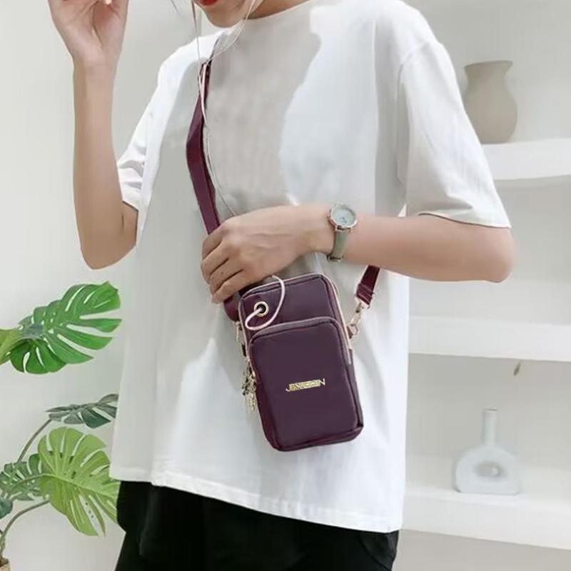Women's Crossbody Mini Bag, Vertical Wrist Wallet, Phone Pouch, Random Draw Direction, able and Practical Accessory