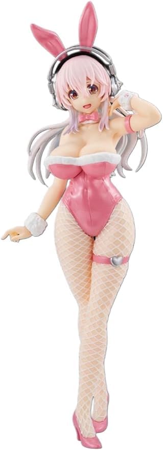Фигурка Super Sonico BiCute Bunnies Розовая фигурка - версия. -