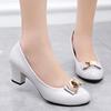 Fashion Rhinestone Woman Pumps Spring and Autumn High Heels Shoes for Women Korean Style Wholesale Quick Delivery Vacation 39 Footwear