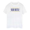 Blue Beetle Womens/Ladies Patterned Cotton Logo Boyfriend T-Shirt