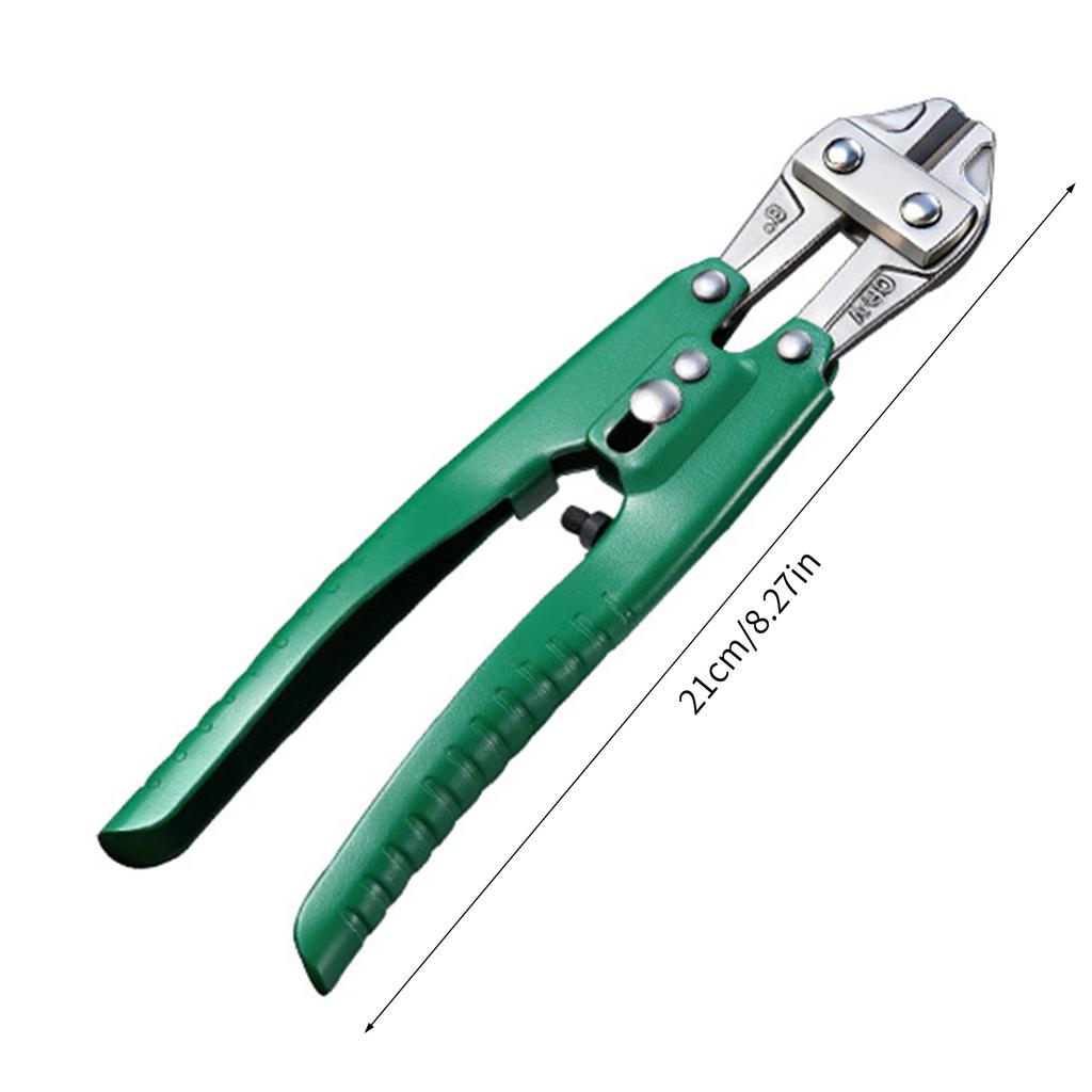 Accuracy 8Inch Wire Cutter Hardened Mouths Ensure Piercing Clean Cut on Steel Wire 1.5mm and Iron Coppers Wire 4.0mm