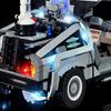 LED Lighting Kit Compatible with Lego 10300  Back to the Future Time Machine Racing Car Model (NOT Include The Model Bricks)