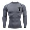 Comfortable Fitness T-shirt Men Guts Griffith Graphic Breathable Slim Fit Top Summer Gym Jogging Training Elastic Fitness Suit