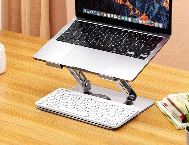 360° Rotating Laptop & Tablet Stand with Heat Dissipation