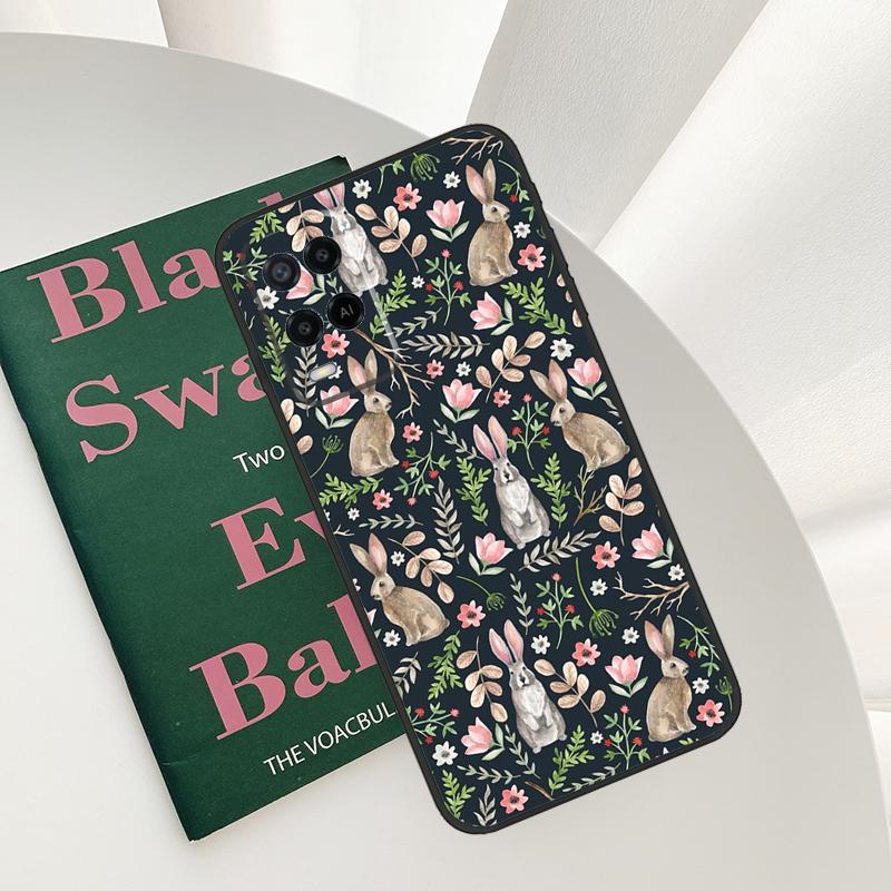 Tigers Leopards Tropical Leaves Case For Oppo A15 A16 A17 A52 A72 A76 A96 A54 A74 A94 A54S A57S A58 A78 A98 A57 A77 Cover