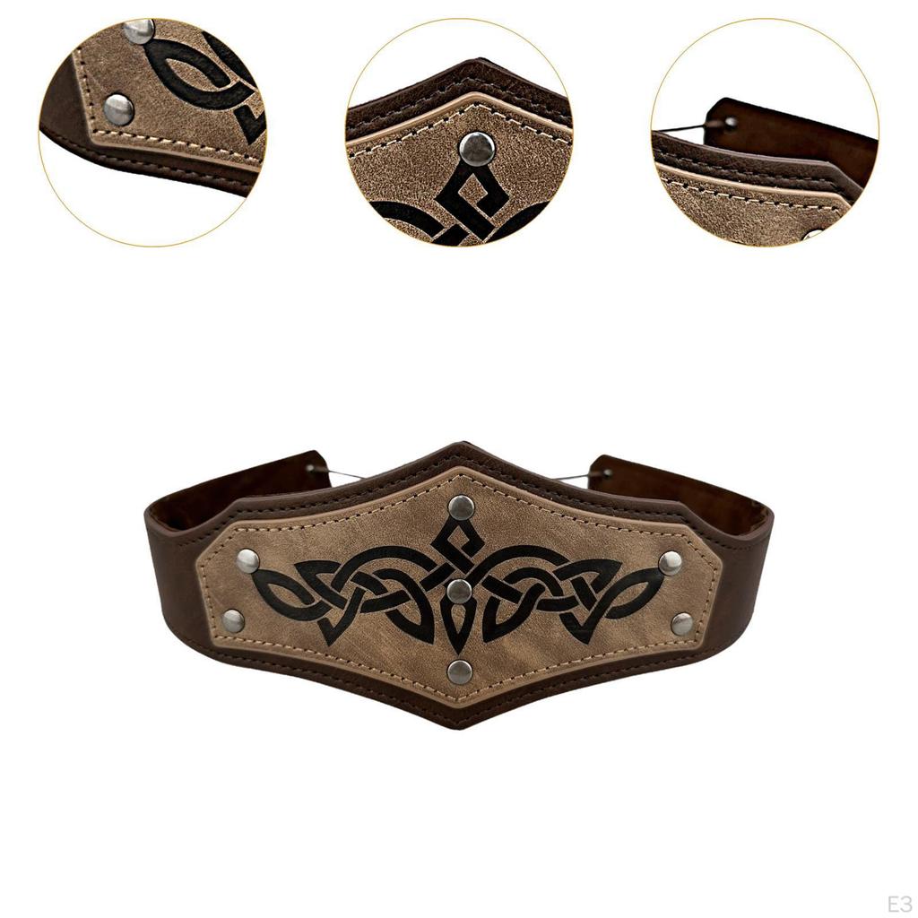 Mittelalterliches geprägtes Kopfstück Cosplay Kopfschmuck für Club-Themenparty Aufführung