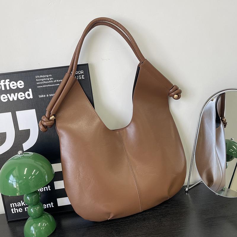 Torba tote premium sense niche minimalistyczna damska wiosenna nowa o dużej pojemności do dojazdów wszechstronna na ramię pod pachę