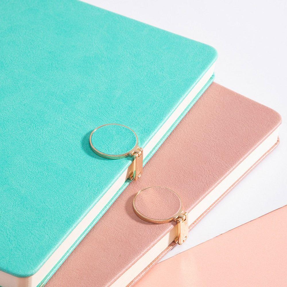 200 Pages Business Office Notebook PU Leather Cover Diary Students Notebook  Agenda Organizer