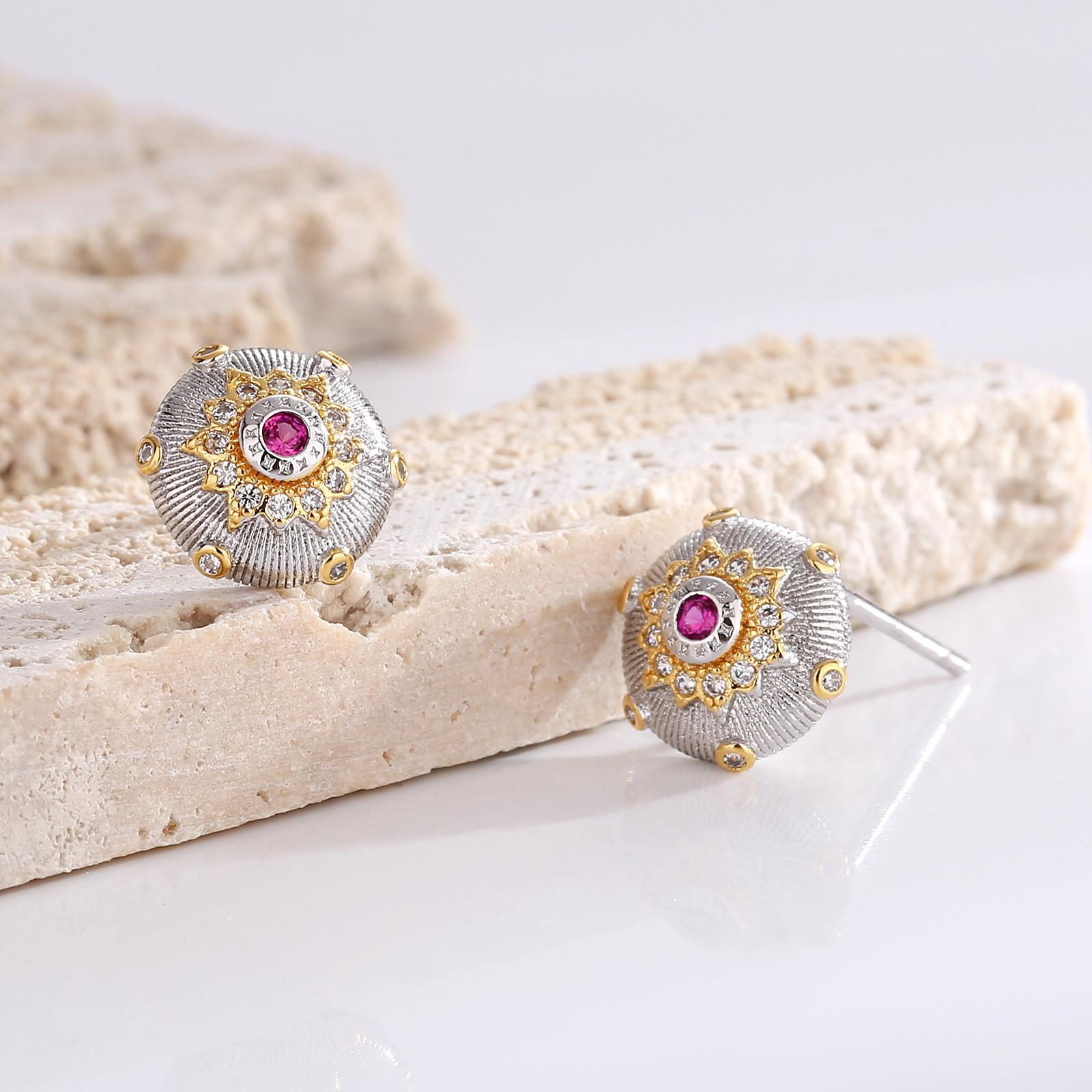 

Винтажные серьги Court, легкие, роскошные, высокого качества, изысканные, маленькие, элегантные, контрастные серьги из циркония