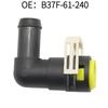 Automotive Cooling Hose Repair Fitting D65161240 B37F-61-240 for System Service with Clip Lock Coupling