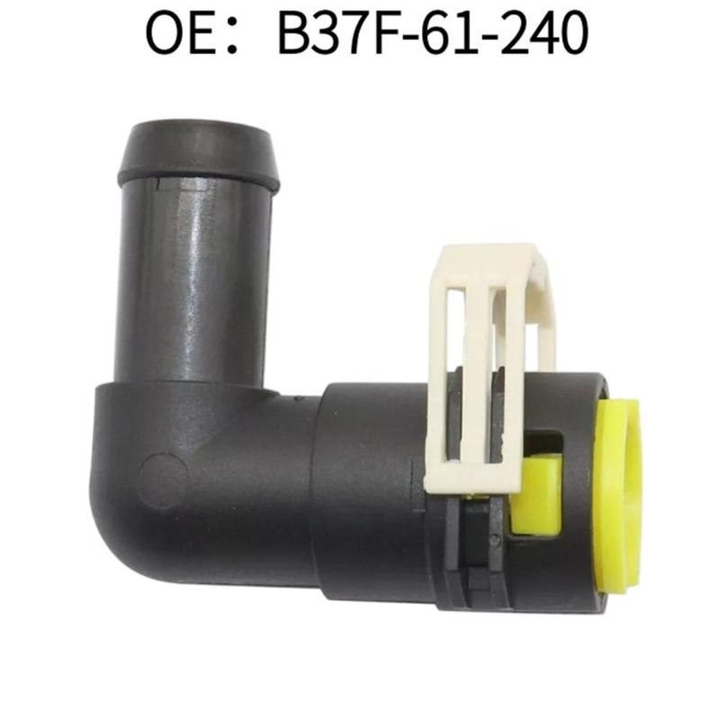 Automotive Cooling Hose Repair Fitting D65161240 B37F-61-240 for System Service with Clip Lock Coupling