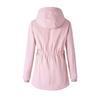 Outdoor Sports Winter Parkas Women's Berber Fleece-padded Jacket Hooded Coats Oversize Loose Windproof Rainproof Outerwear