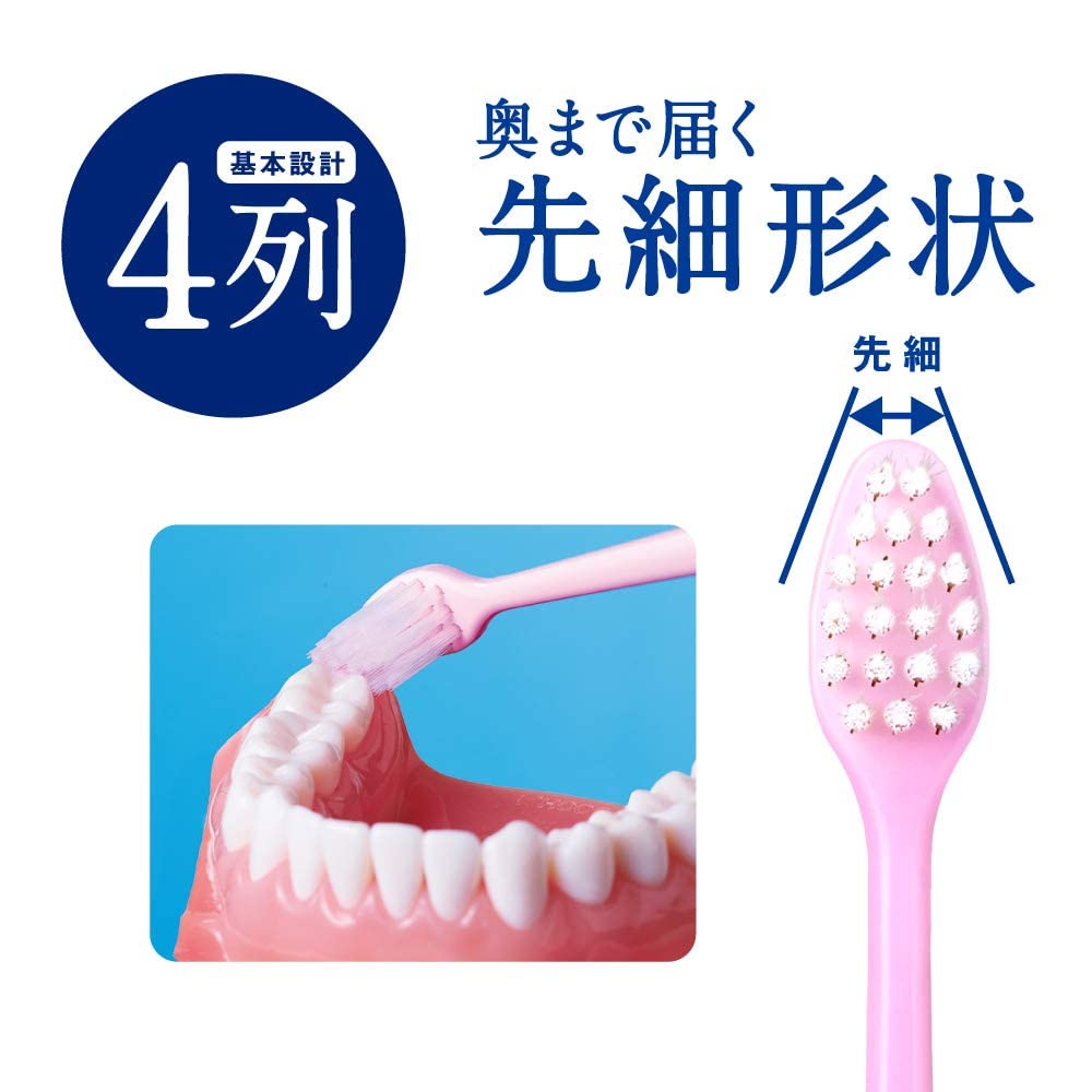 Clinica Advantage Medium cannot be Floss Bulk head Toothbrush, 4-row, Ultra-compact, Bristles, 6-pack (Color chosen) + included, purchase, Ultra-thin