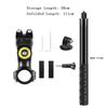 Motorcycle Handlebar Mount Invisible Adjustment Selfie Stick Bicycle Monopod Bracket for GoPro DJI Insta360 Camera Accessories
