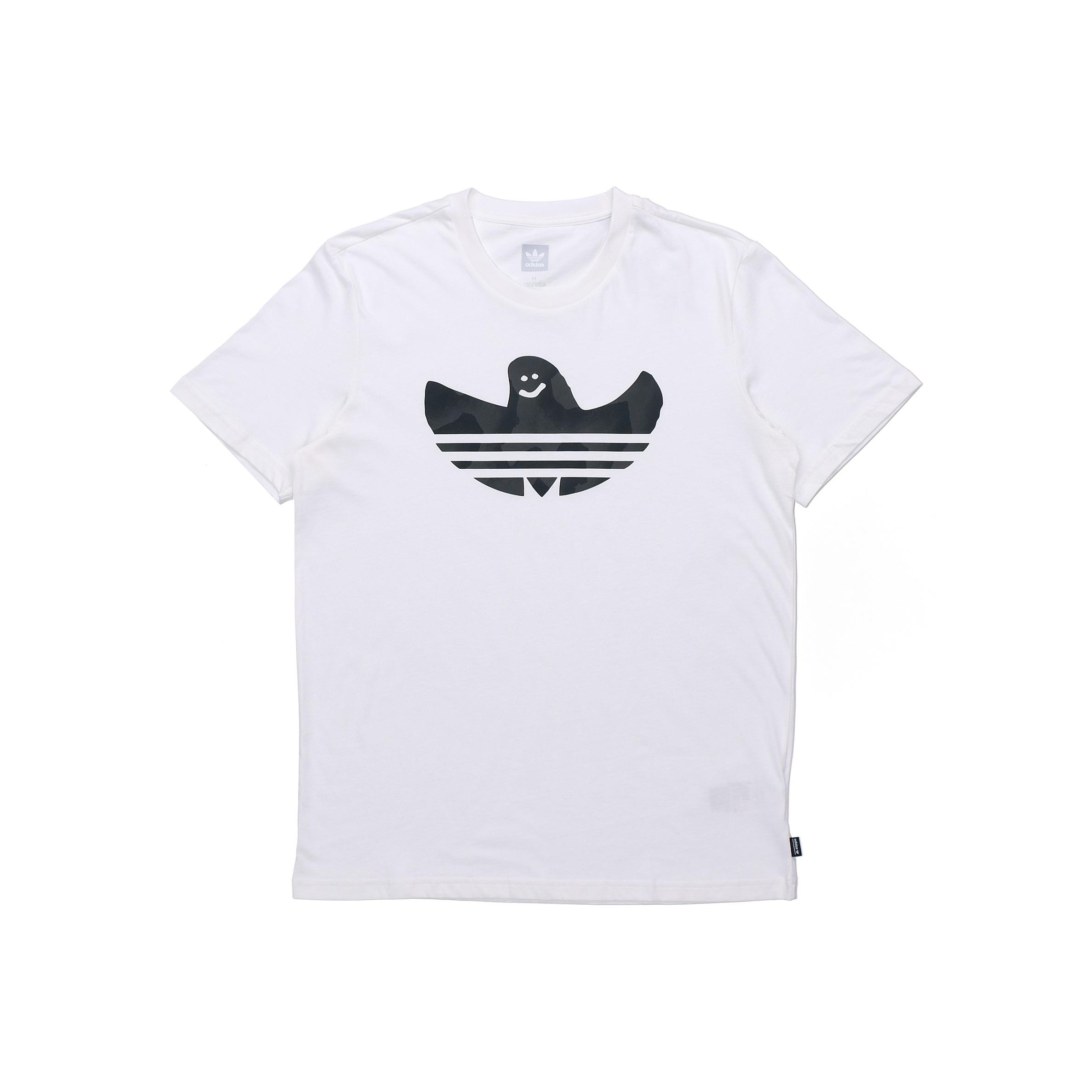 

Мужская футболка с короткими рукавами Adidas Originals Shmoo Warp, белая CF3110 M