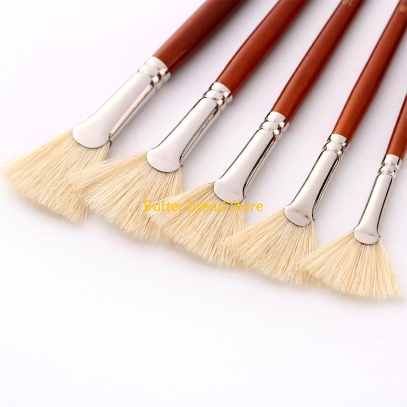 W89C Professional Painting Brush Set Artist Detail Paint Brushes High-density Bristle