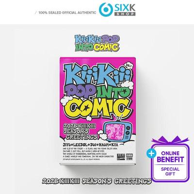 [Προπαραγγελία] KiiiKiii 2026 SEASON’S GREETINGS [KiiiKiii POP INTO COMIC] (Διαδικτυακό όφελος)