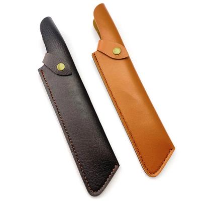 Cowhide Fixed Blade Knife Leather Case Outdoor Camping Hunting Knife Sheath Carrying Tool Bag Accessories for Knife