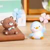 Bear Animal Windmill Figurines Pig Landscape Decoration Animals Figures  Desk Decor