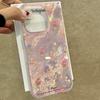 Lovely Pink Floral Fashion Vortex Pattern Phone Case for iPhone 16 15 14 13 12 11 Pro Max XS XR X 7 8 Plus Silicone Soft Cover