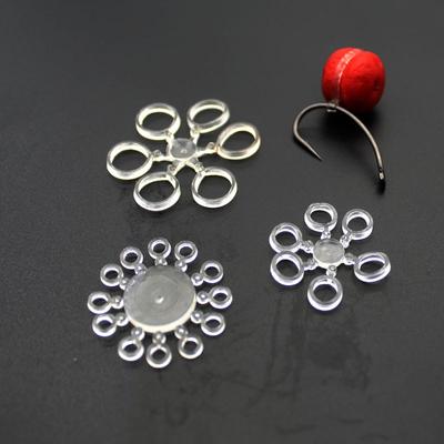 10 Set Elastici per Pellet Trasparenti per Pesca Grossolana, Match, Carpfishing, Pop up, Boilies, Stop per Esca